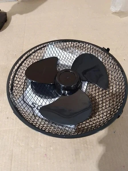 Ionos 9in Desk Fan 2 Speed Adjustable Angle Portable Carry Handle 27x20x38cm
