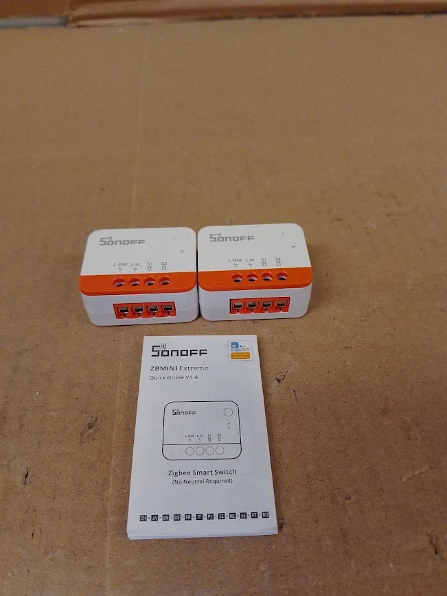 Sonoff ZBMINIL2 Extreme Zigbee Smart Light Switch Alexa Google Home 2pc New
