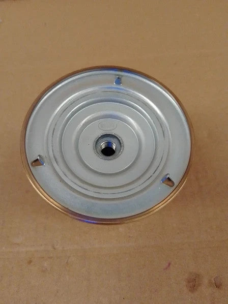 Amig Brass Door Knob Steel Handle 70mm Diameter Elegant Polished 3.54x3.54in