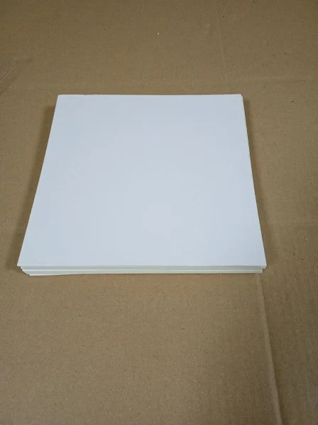 Benecrea 20pcs 201x201mm Antique White Paper Mat Board Photo Frame Backing New