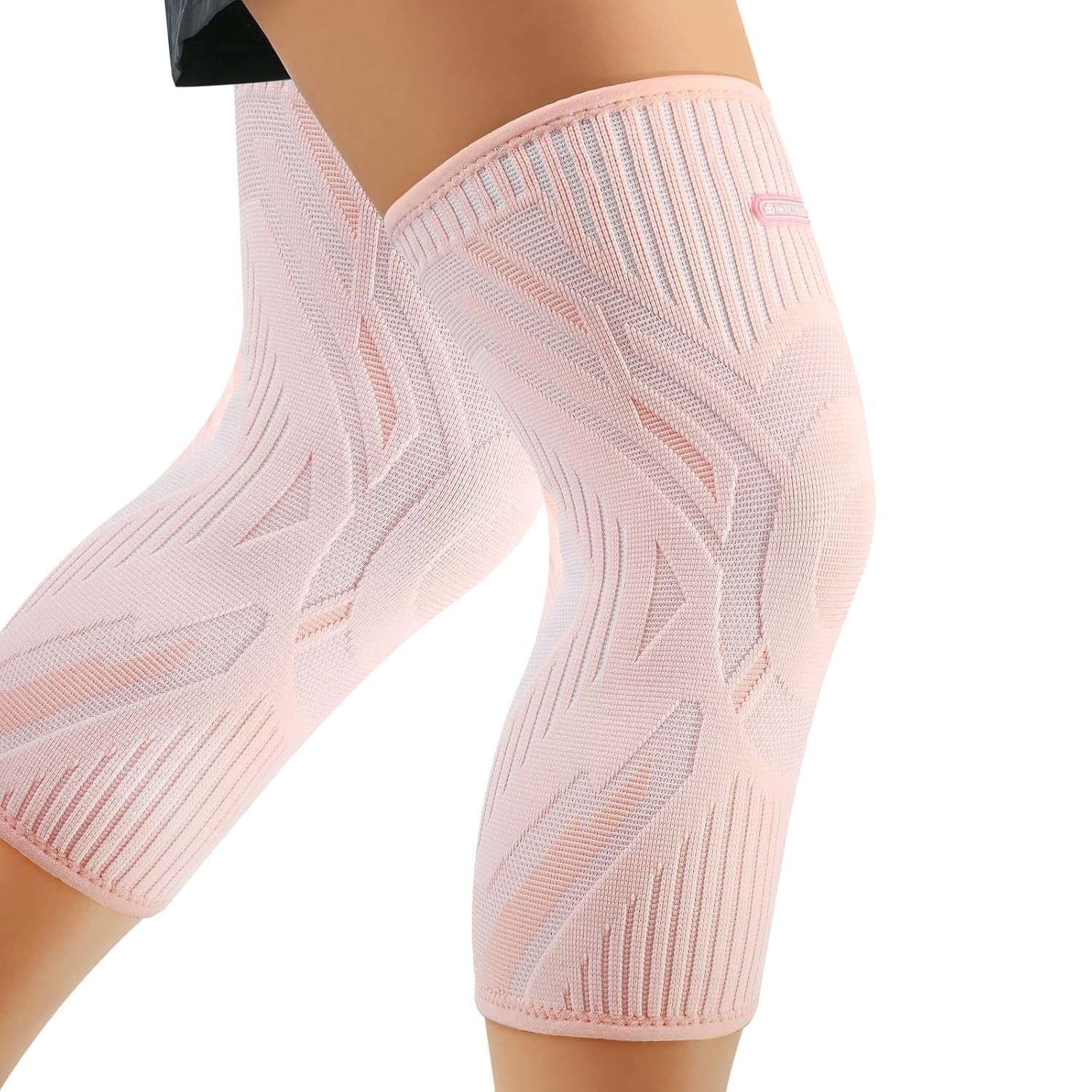 Indeemax Knee Support Brace 2 Pack Compression Sleeves Unisex Large New