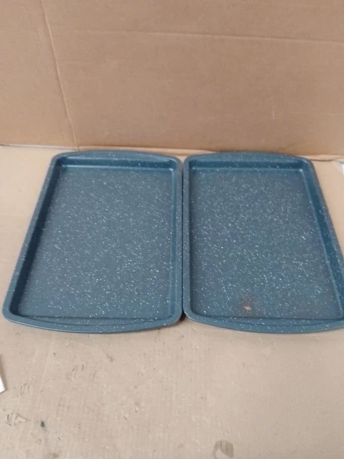 Russell Hobbs Nightfall Stone Baking Trays Set Of 2 38cm Non Stick Oven Tray