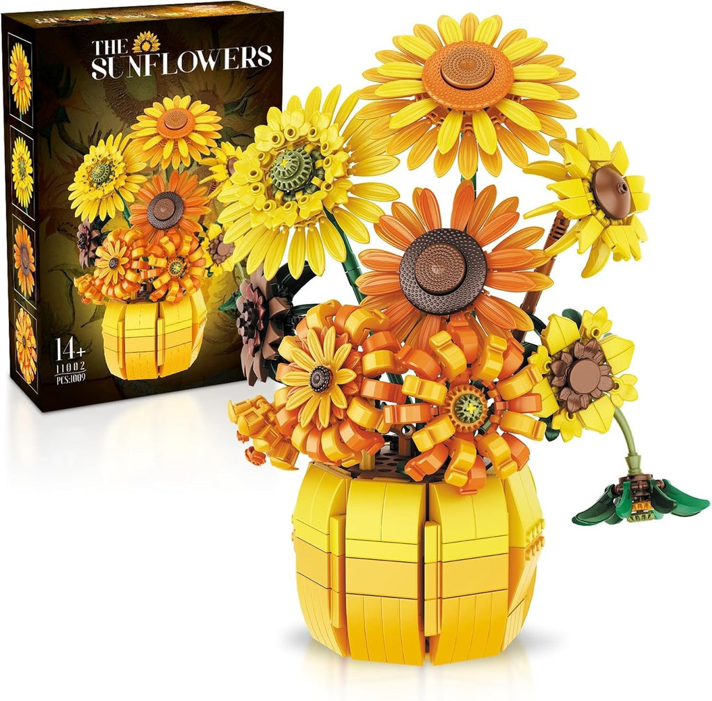 Flowers Sunflower Building Van Gogh Prints Art Botanical Collection 14+ New