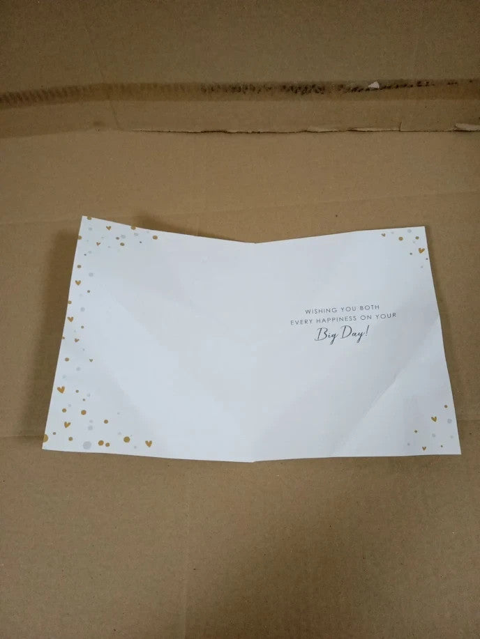 Piccadilly Greetings Mr & Mr Wedding Congratulations Card 8x6 Inch Scripty type