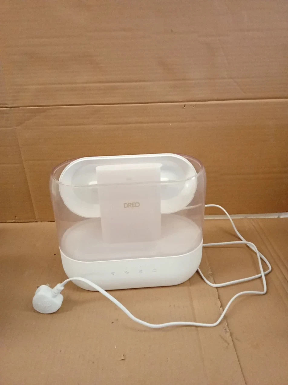 DREO Humidifier Bedroom Baby 4L Cool Mist Supersized 28 dB Quiet Air 36H White