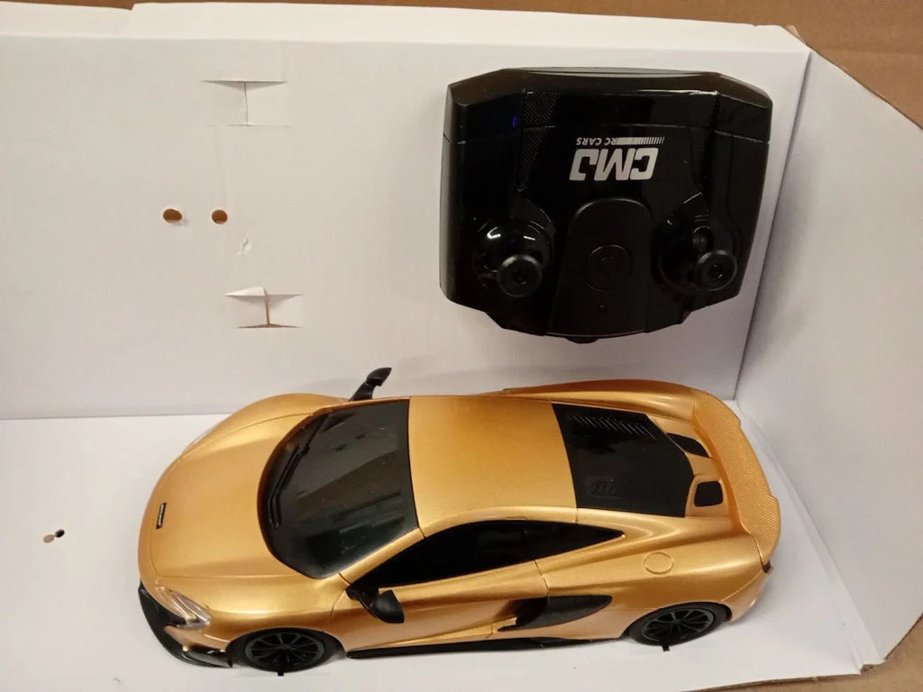 CMJ RC Cars 1:24 Scale Twin Pack McLaren 765LT Gold Lamborghini Aventador 6+