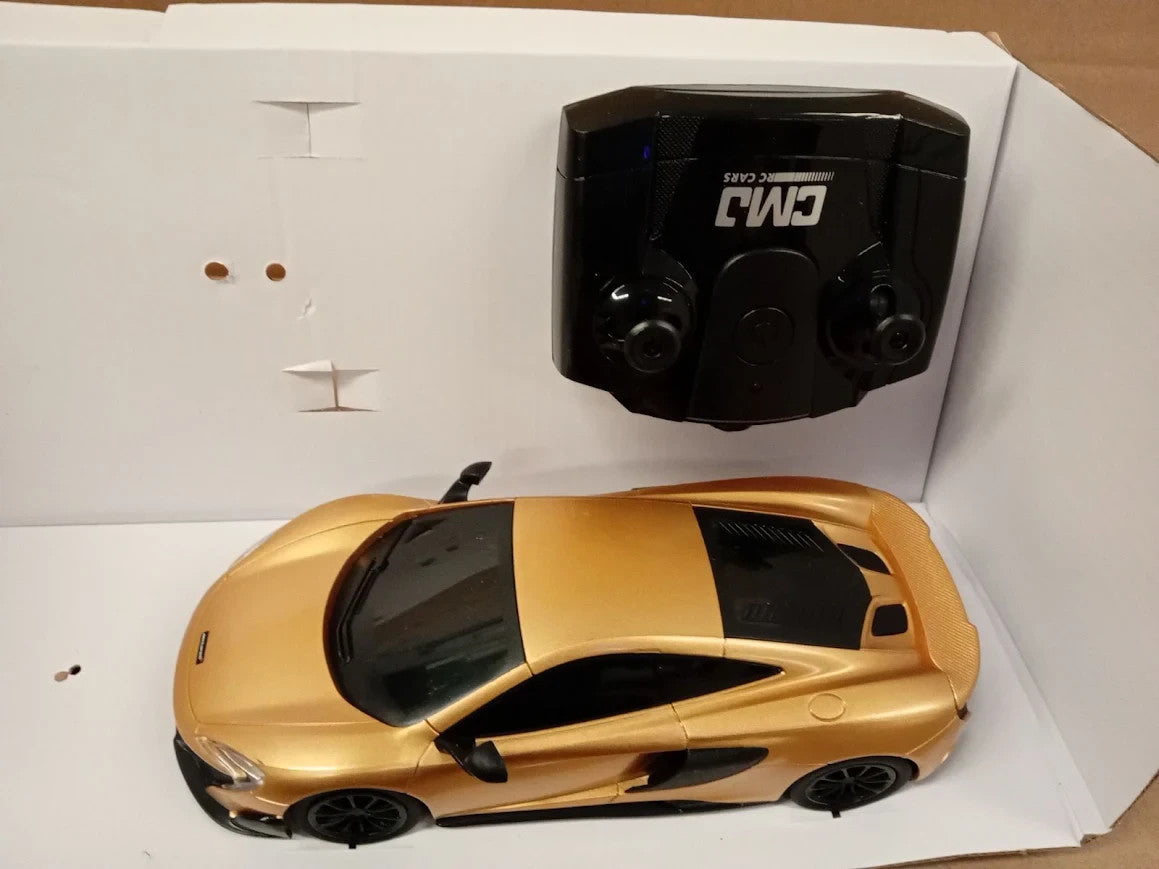 CMJ RC Cars 1:24 Scale Twin Pack McLaren 765LT Gold Lamborghini Aventador 6+