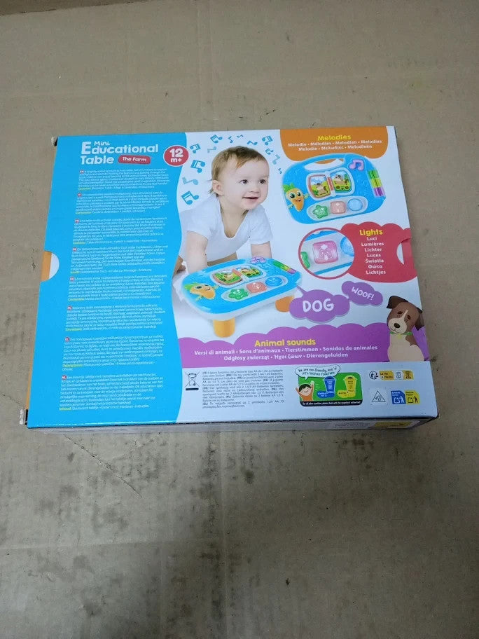 Lisciani Carotiba Babu Interactive Musical Farm Trainer Babies Animals 6m+ New