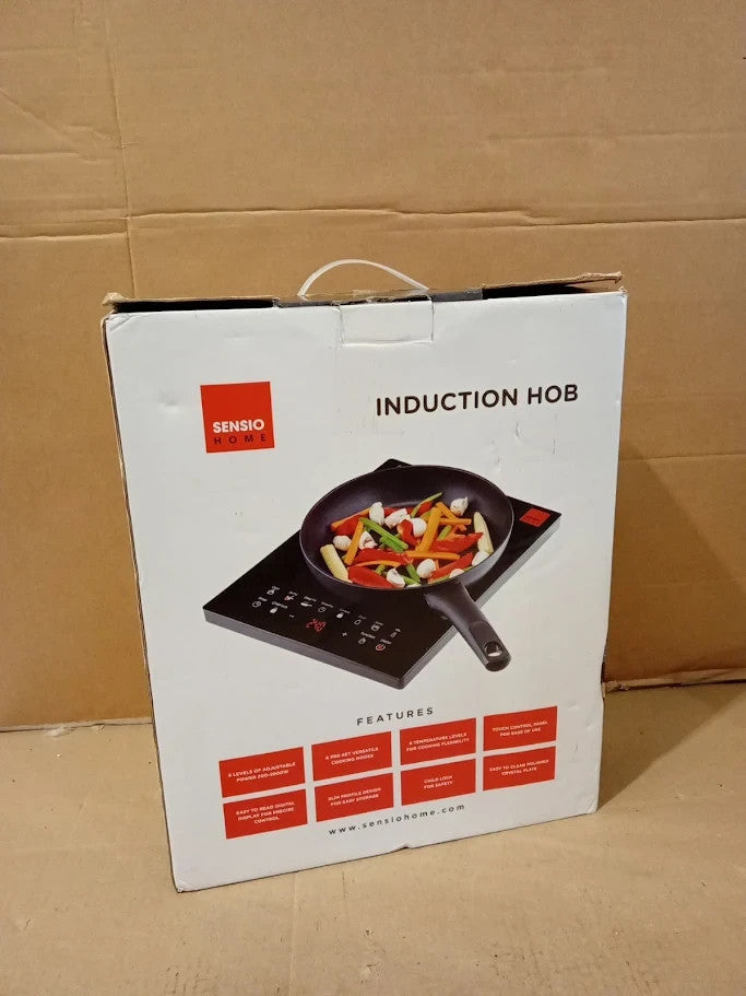 Sensio Home Electric Digital Induction Hob 8 Temperature Power Settings New