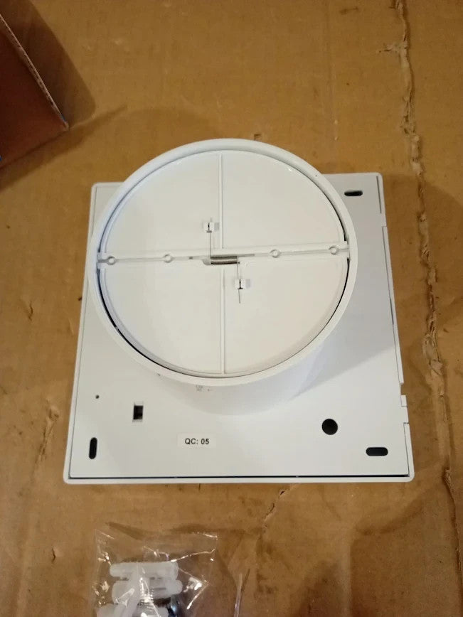 4in 100mm Bathroom Extractor Fan 12W Silent Powerful Airflow 130m³/h White New