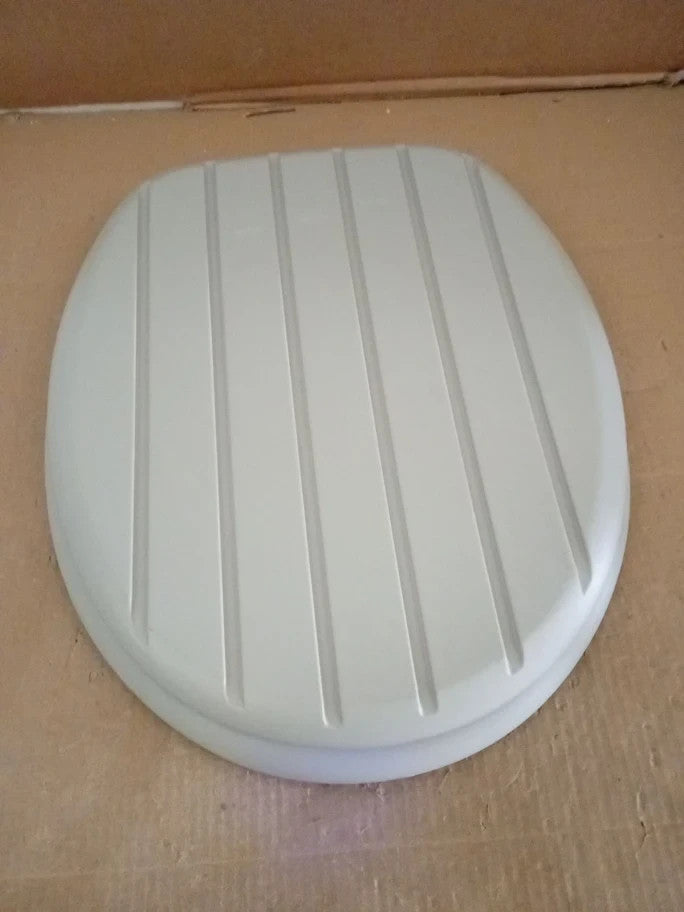 Argos Home Tongue And Shaker Style Toilet Seat Adjustable Hinges Grey