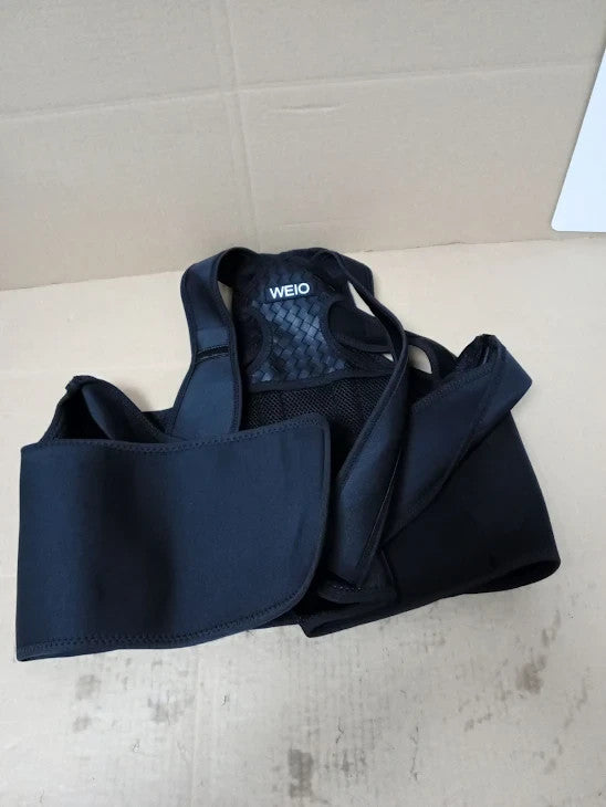 Back Support Brace Posture Corrector Shoulder Neck Lumbar Belt Large New