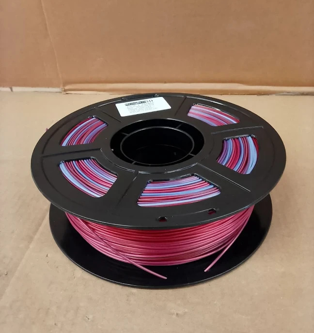 Stronghero3D PLA 3D Printer Filament 1.75mm 1kg Galaxy Red Silk Blue Purple