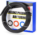 Tailonz Pneumatic Black 8mm OD 10Meters PU Air Tubing Pipe Air Hose Tubing New