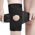 Nellhomy Professional Knee Brace Adjustable Open Patella Parallel Straps XXL New
