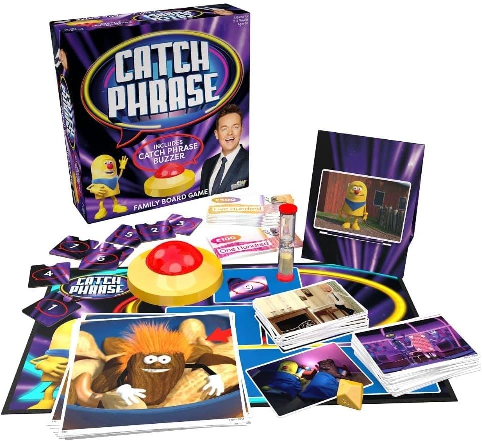Catchphrase Stephen Mulhern Family Board Game Say What You See 8+ New
