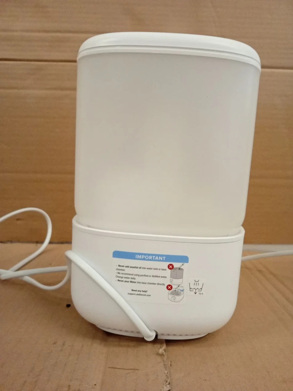 Levoit Humidifier Bedroom 23dB Ultra Quiet Top Fill 360° Rotation Nozzle White