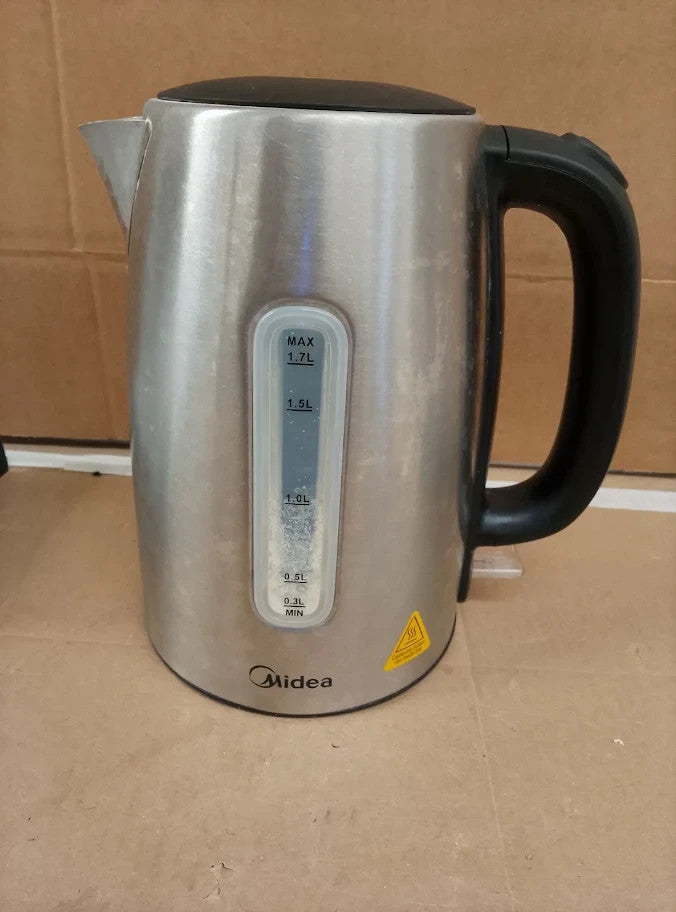 Midea Electric Kettle 3000w Fast Boil 1.7L Stainless Steel Kettle LED Indicator