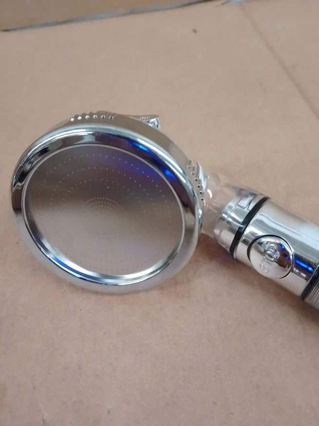 JML 3 Function Pure Shower Head Chrome Bathroom Spray Head Quality Design New