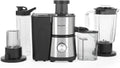 Salter 4 In 1 Juicer Blender Fruit Juicer & Smoothie Maker 1L Jug 400w New