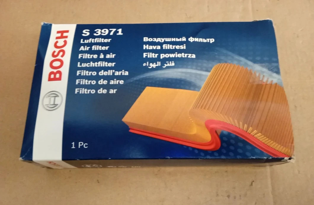 Bosch S3971 Car Air Filter Engine Intake Replacement Moisture Resistant New
