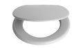 Home Essentials Plastic Toilet Seat Polypropylene 4.4x36.4x44.5cm Grey New