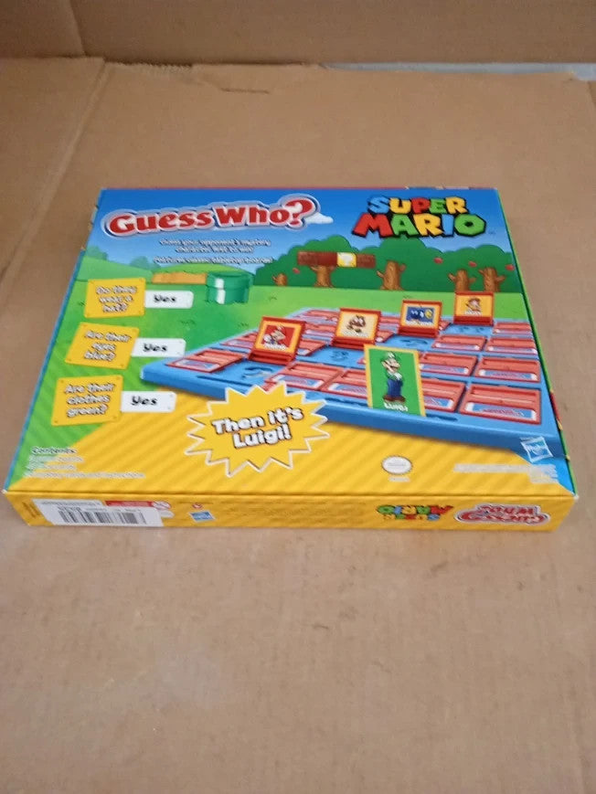 Winning Moves Super Mario Guess Who Board Game Play Classic Nintendo 3+