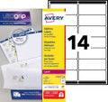 Avery JamFREE Printable Address Labels Customisable 99.1x 38.1mm White New