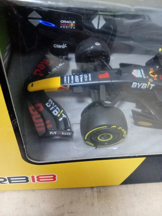 CMJ RC Cars Oracle Red Bull Racing F1 RC Remote Control RB18 Scale 1:18 New