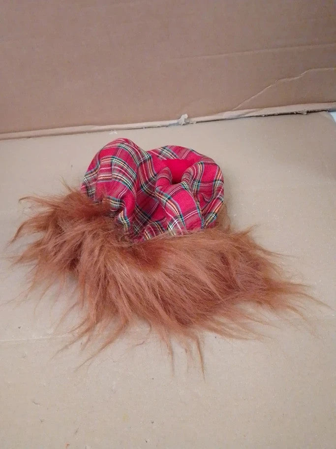 Red Tartan Scots Hat Ginger Hair 1pc Classic Design Parties Halloween New