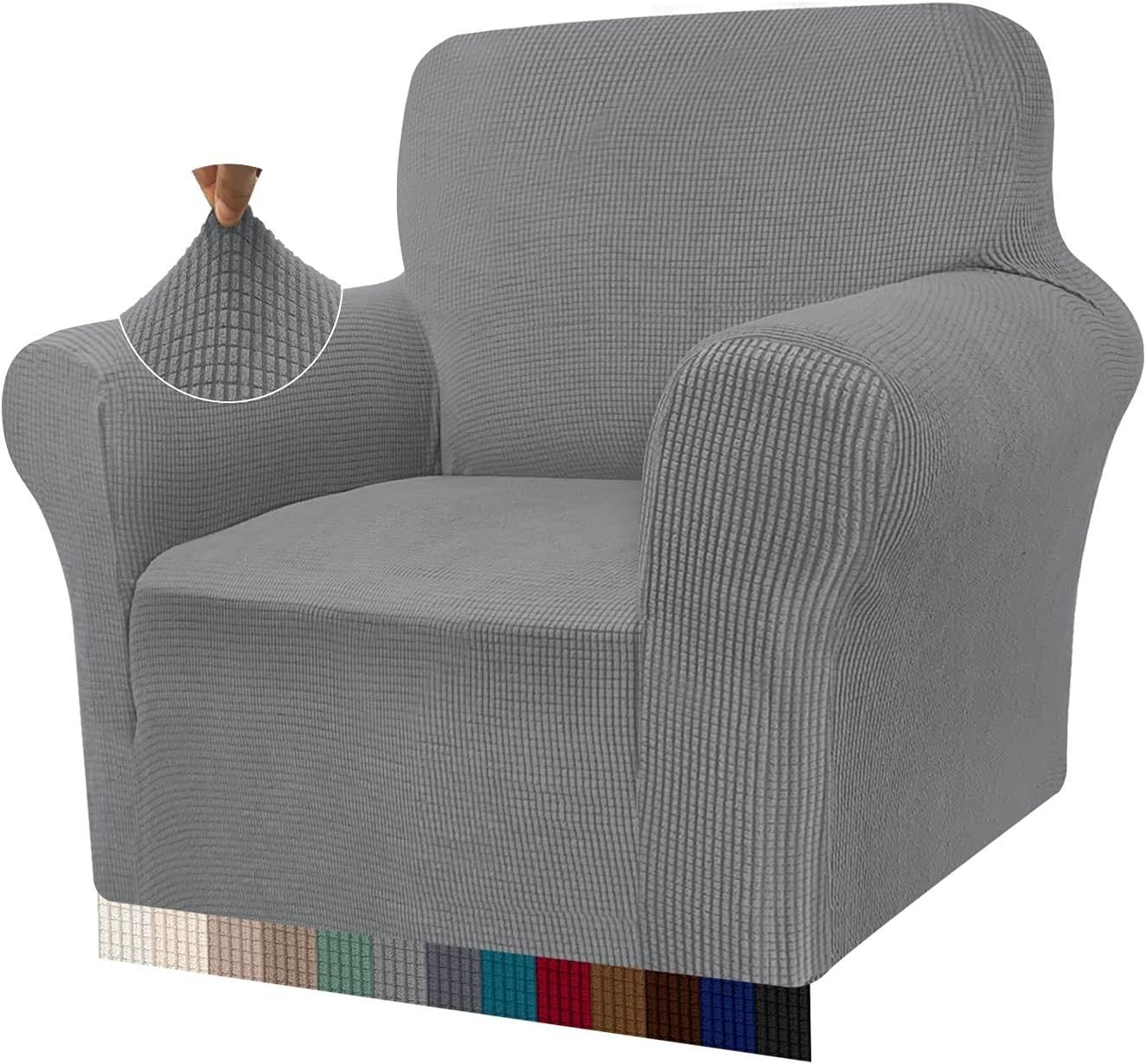 Granbest High Stretch Armchair Covers Super Soft Living Room 107x120x104cm New