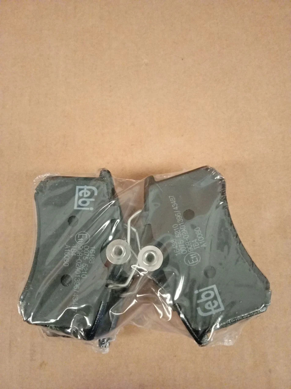 Febi Bilstein 16488 Brake Pad Set 4 Pieces Metal Rear Passenger Car New
