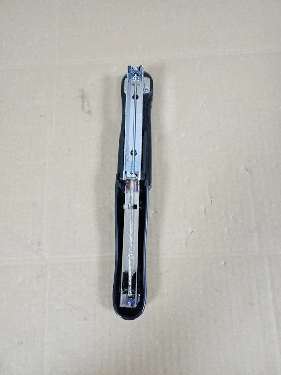 Q Connect Half Strip Plastic Stapler Black Metal Plastic Up To 20 Sheets New