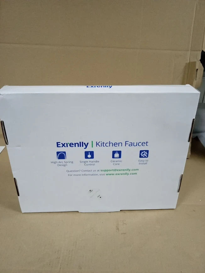 Exrenlly Kitchen Tap Commercial Spring Mixer Single Handle High New