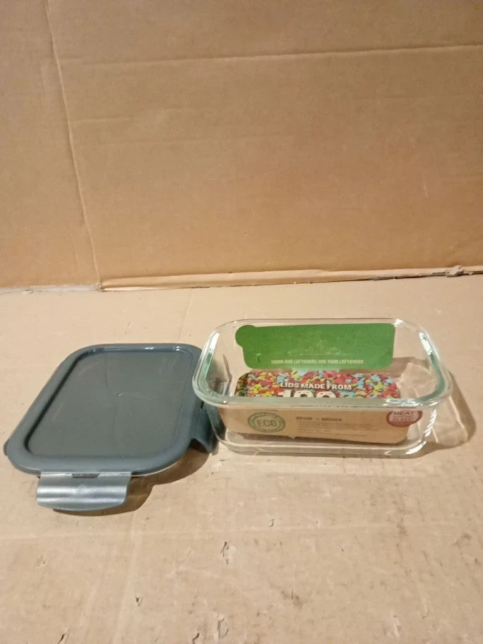 Lock & Lock Oven Glass Airtight Rectangle Container 630ML LLG-428 New