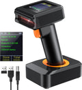 Tera 2D Barcode Scanner Wireless Bluetooth QR Code Scanner Time Display New