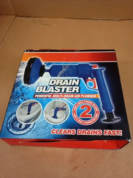 1above Drain Blaster Air Large Small Plunger Included Sewer Dredge Cleaning New