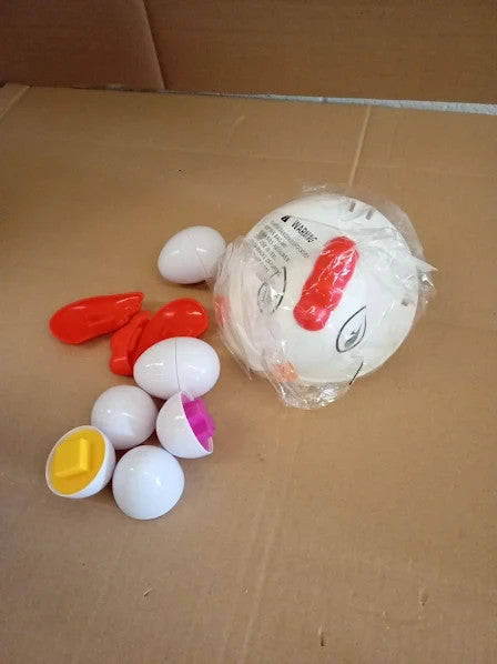 Temi Toddler Matching Toys Easter Eggs Color Game Missing 4 Half Eggs 3+