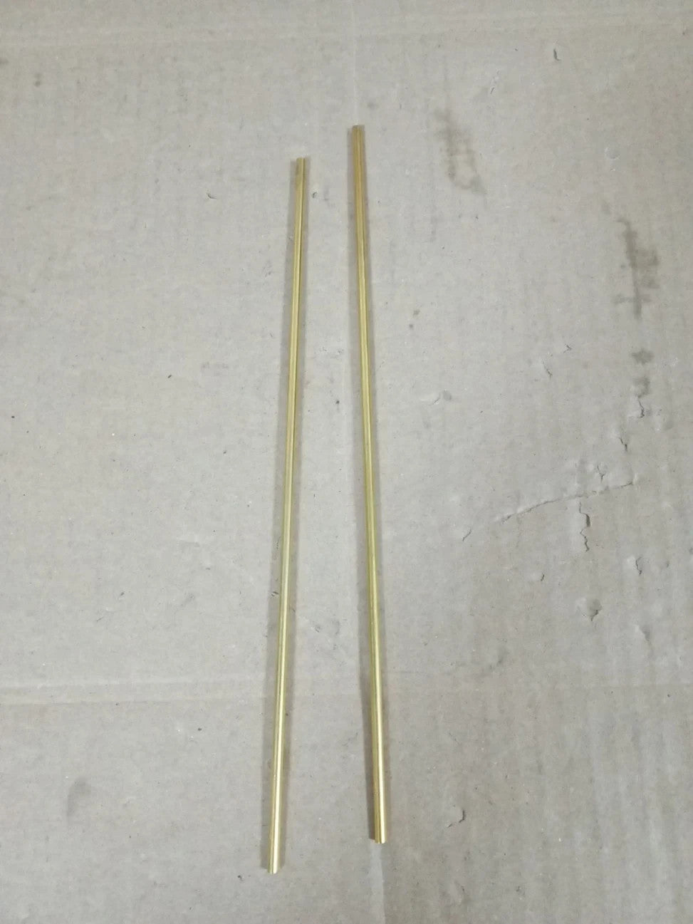 LAVMHAB Round Brass Tube 3mm ODx0.75mm Wall Thickness 200mm Length Seamless New