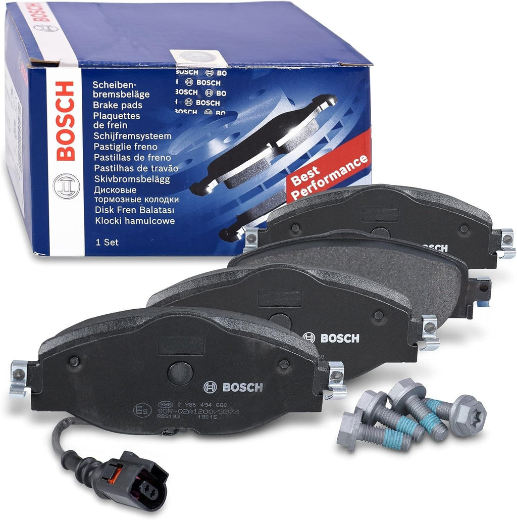 Bosch BP1505 Brake Pads Car Front Axle Bosch Quality Reduced Noise Dust New
