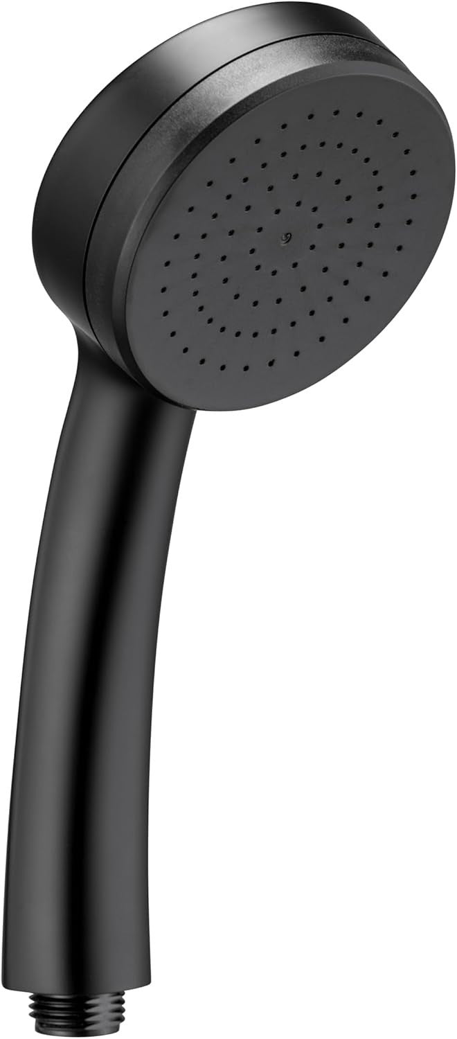Croydex Presion Matt Black Shower Head Boost Shower Low Pressure Systems New