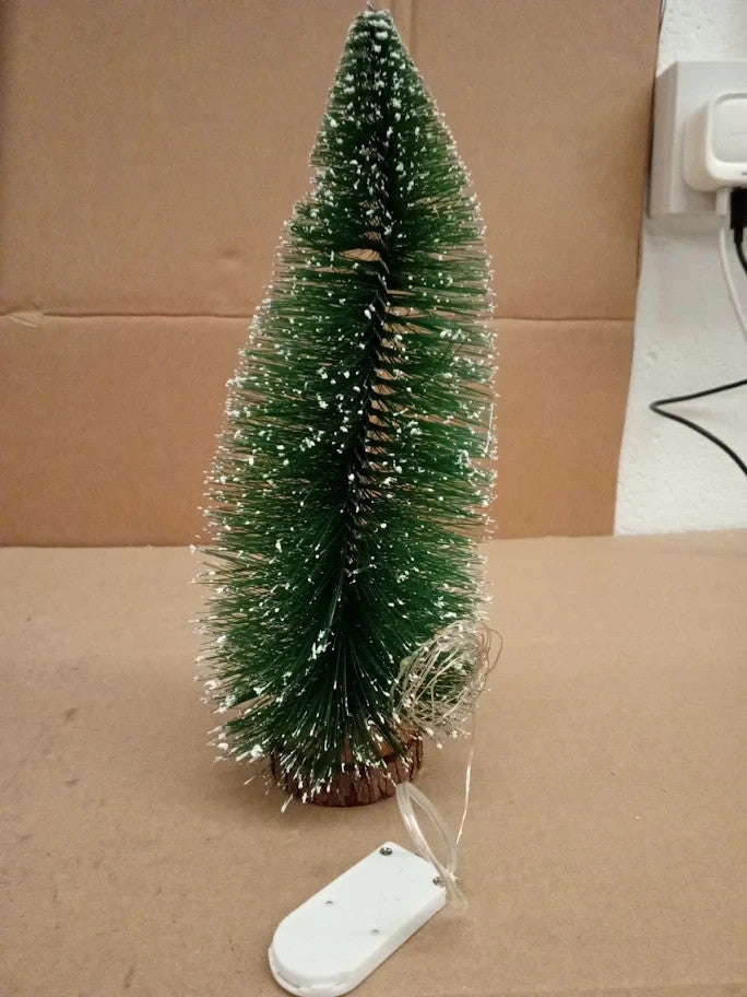 Mini Christmas Tree Xmas With 25cm Tabletop Pine Tree For Home Office Table
