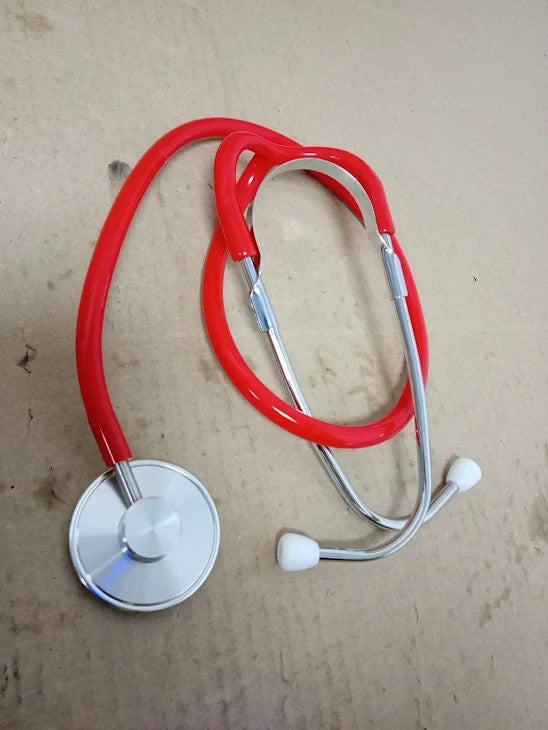 Timesco TD1 13 105 Timesco TD113105 Ruby Single Head Stethoscope Red New