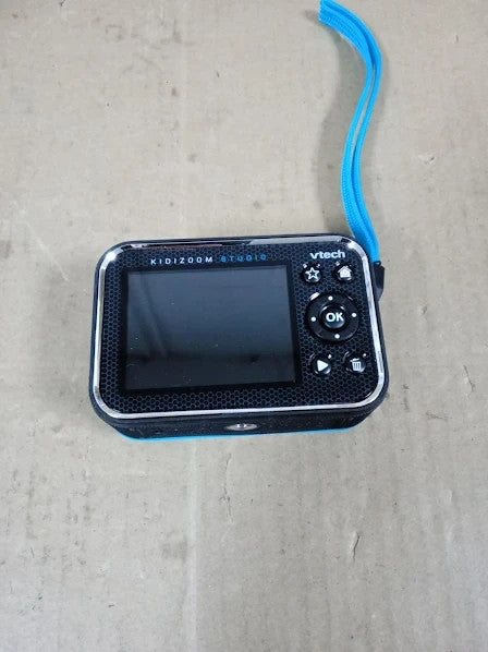 VTech KidiZoom Studio Blue Video Camera Children Fun Games Kids 2.4in New