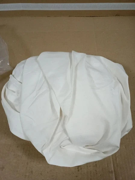 Amazon Basics Bedding Soft Microfibre Super King Sheet White 180x200cm New