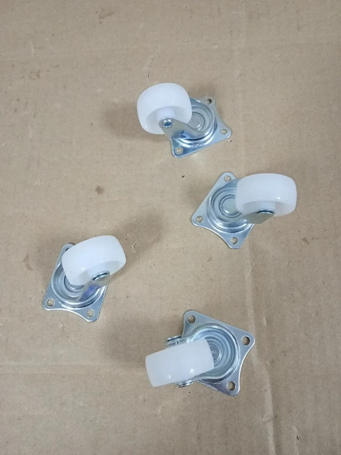 Fixman 372189 Light Duty Swivel Castors 31mm Wheels 4 Pieces Durable Design New