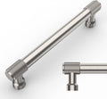 Amerdeco 10 Pack Brushed Satin Nickel Cabinet Pulls 128mm 5in Hole Center New
