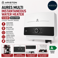 Ariston AURES Multi Electric Instantaneous Water Heater 9.5kW Compact 3195216