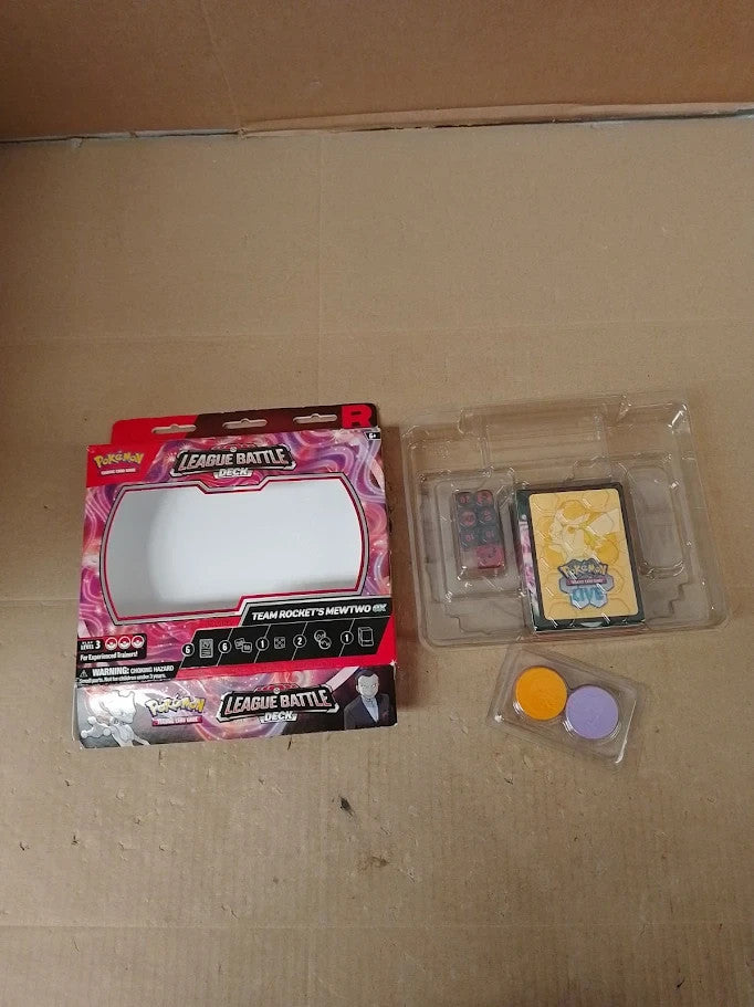 Pokemon Trading Card Game Team Rockets Mewtwo Ex League Battle Deck
