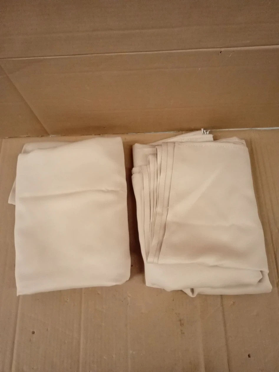 PONY DANCE 90x90in Pencil Pleat Curtains Thermal Insulated Draperies 2 Panels